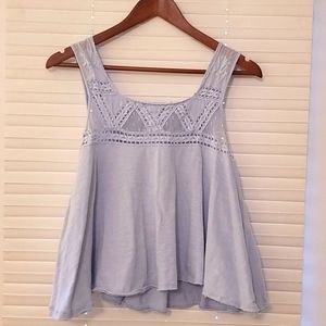 SM - Free People Tank Top - Light Blue